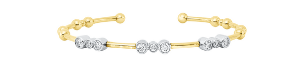 Brogle Classic Bicolor Diamantarmreif Brogle Classic Bicolor Diamantarmreif