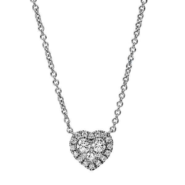 Brogle Classic Kette mit Diamantherz Brogle Classic Kette mit Diamantherz