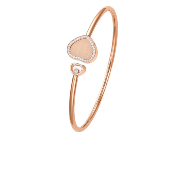 Chopard Happy Hearts Golden Hearts Bangle