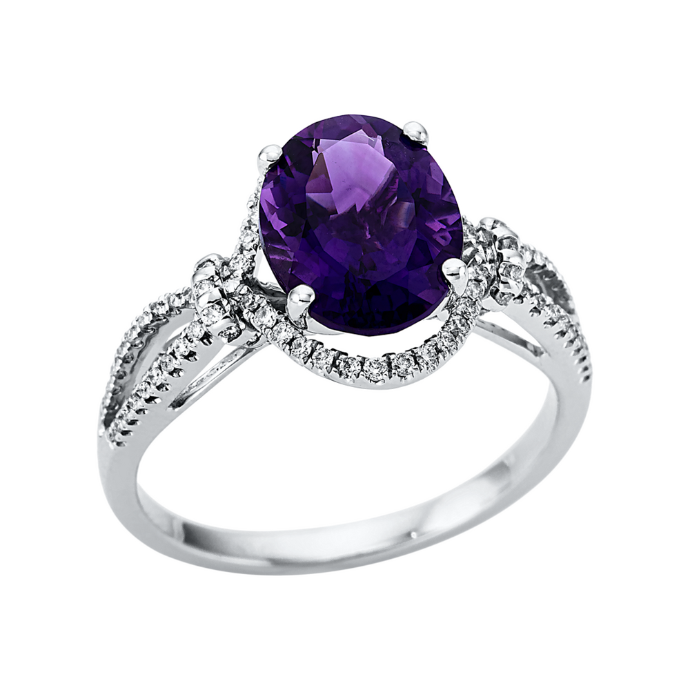 Brogle Selection Felicity amethyst ring