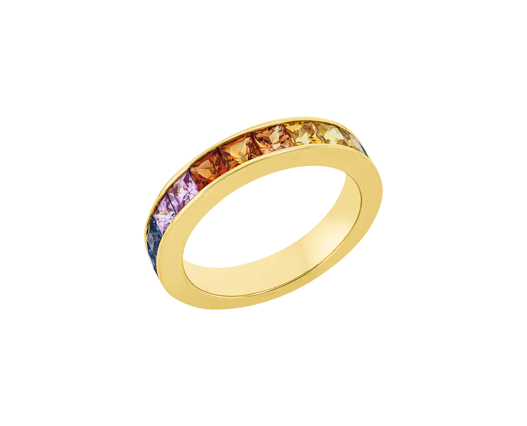 Brogle Classic Sapphire Ring Rainbow Brogle Classic Sapphire Ring Rainbow