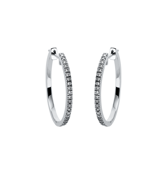 Brogle Classic Diamantcreolen Brogle Classic Diamantcreolen