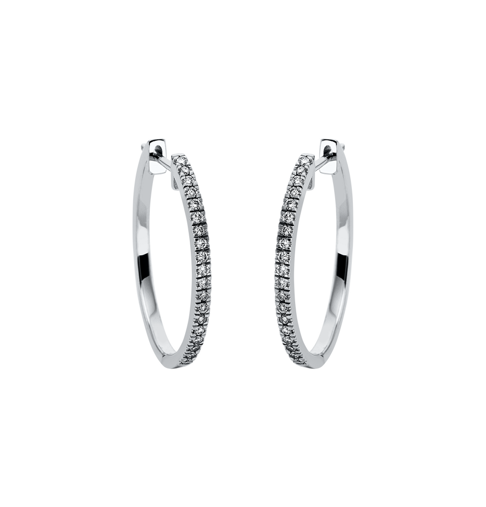 Brogle Classic Diamantcreolen Brogle Classic Diamantcreolen