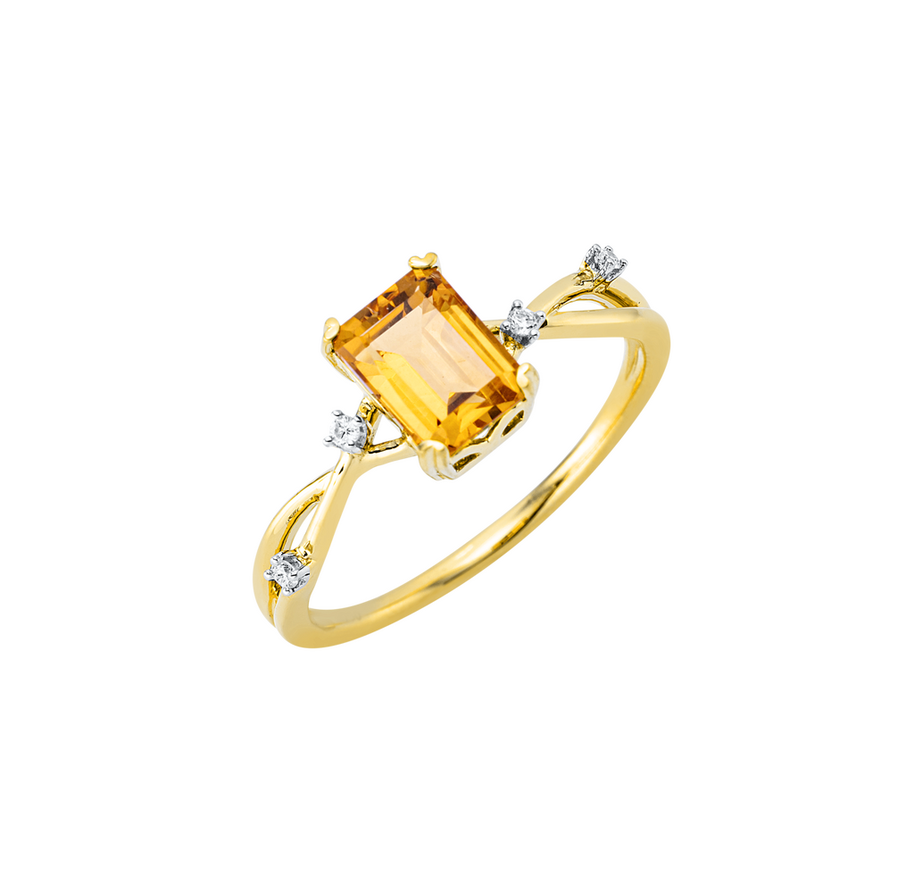 Brogle Classic citrine ring
