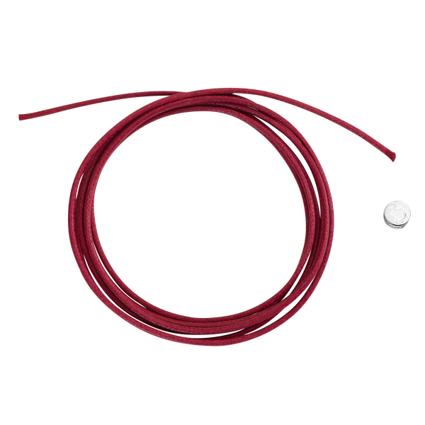 Dodo dünne bordeauxfarbene Baumwollkordel Dodo dünne bordeauxfarbene Baumwollkordel