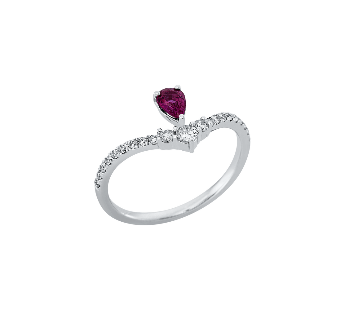 Brogle Classic ruby ring
