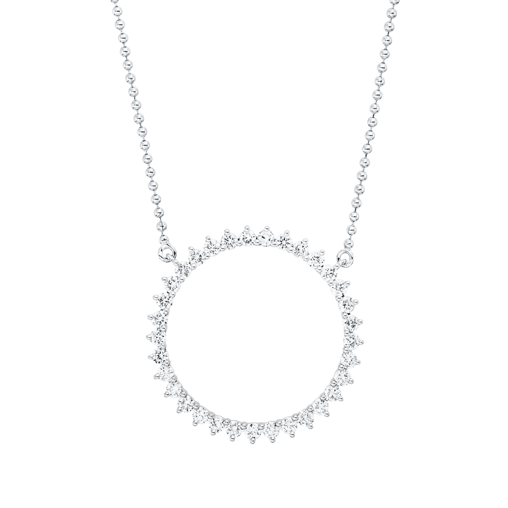 Brogle Classic Kette mit Diamantkreis Brogle Classic Kette mit Diamantkreis