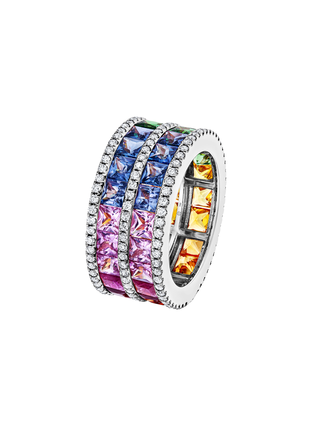 Brogle Selection sapphire ring Rainbow Brogle Selection sapphire ring Rainbow