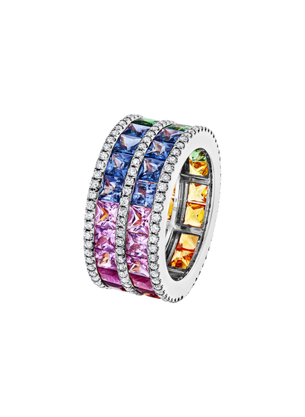 Brogle Selection sapphire ring Rainbow Brogle Selection sapphire ring Rainbow