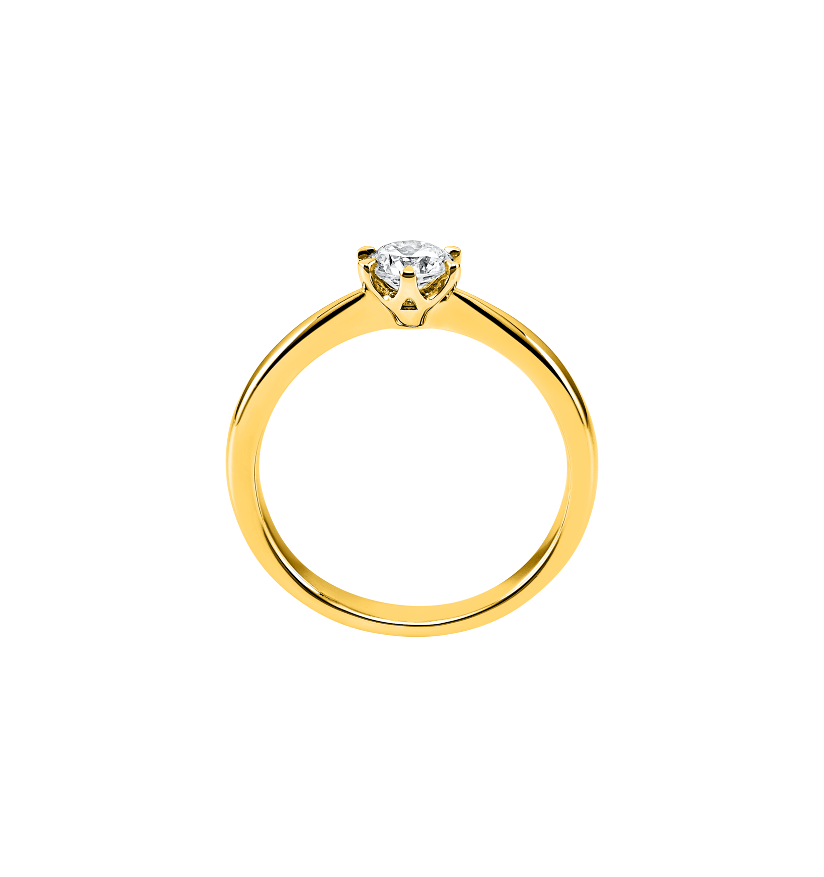 Brogle Selection Marie solitaire ring up to 0.5 carat