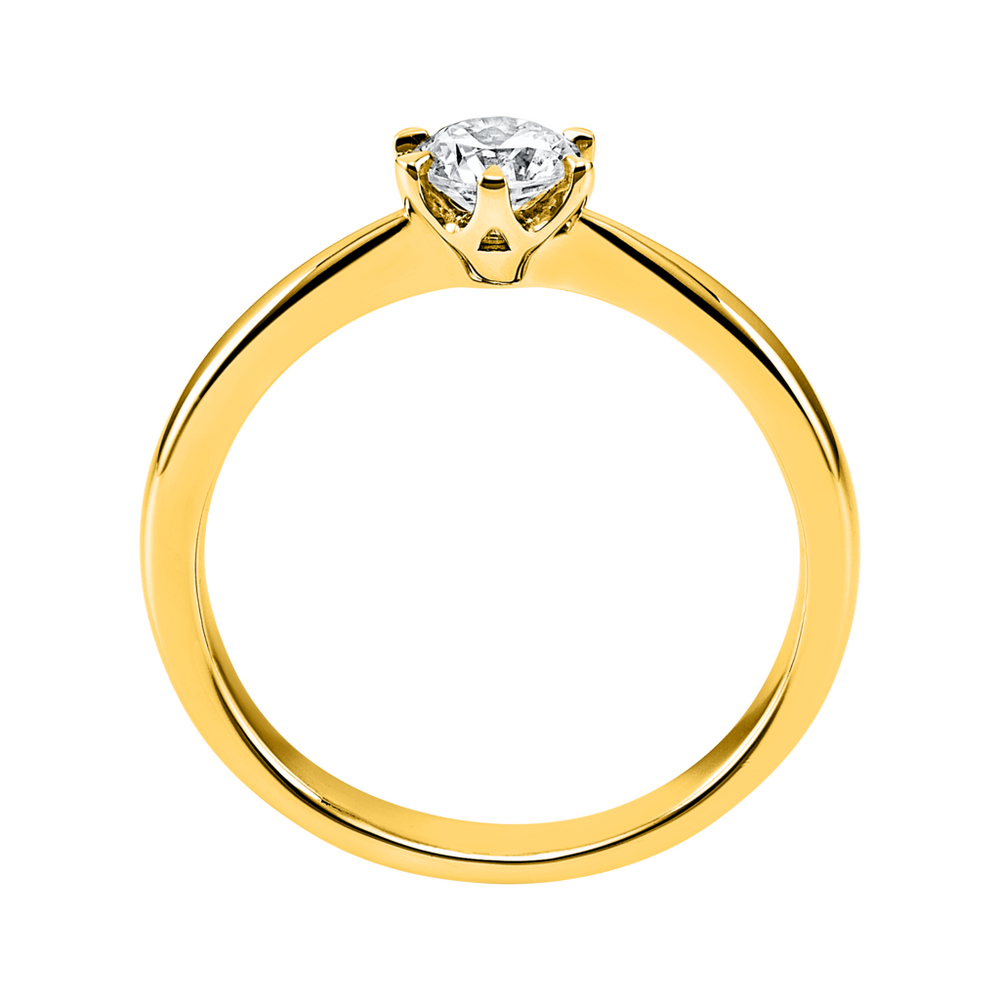 Brogle Selection Marie solitaire ring up to 0.5 carat