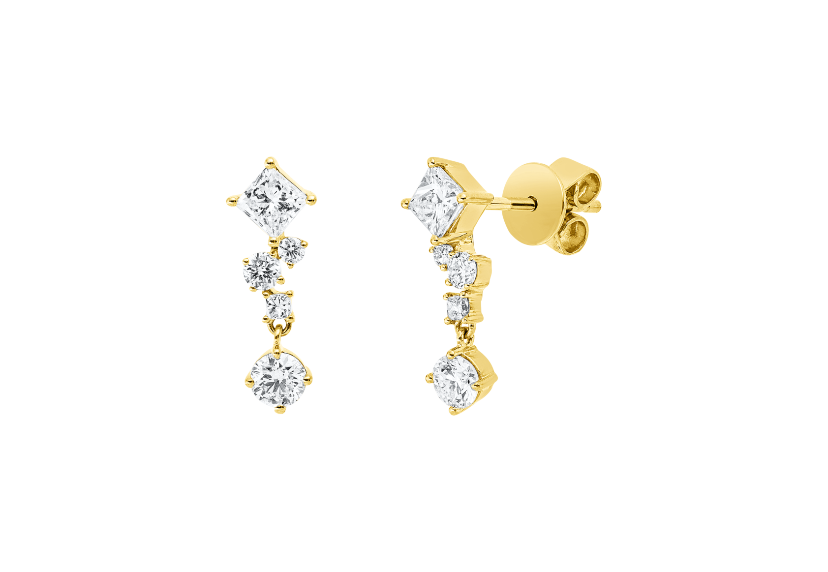 Brogle Classic diamond stud earrings Brogle Classic diamond stud earrings