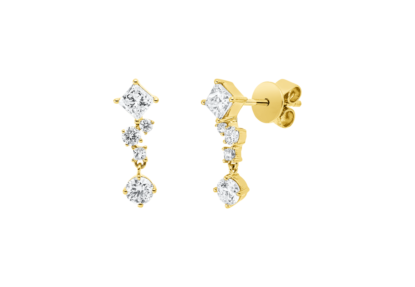 Brogle Classic diamond stud earrings Brogle Classic diamond stud earrings