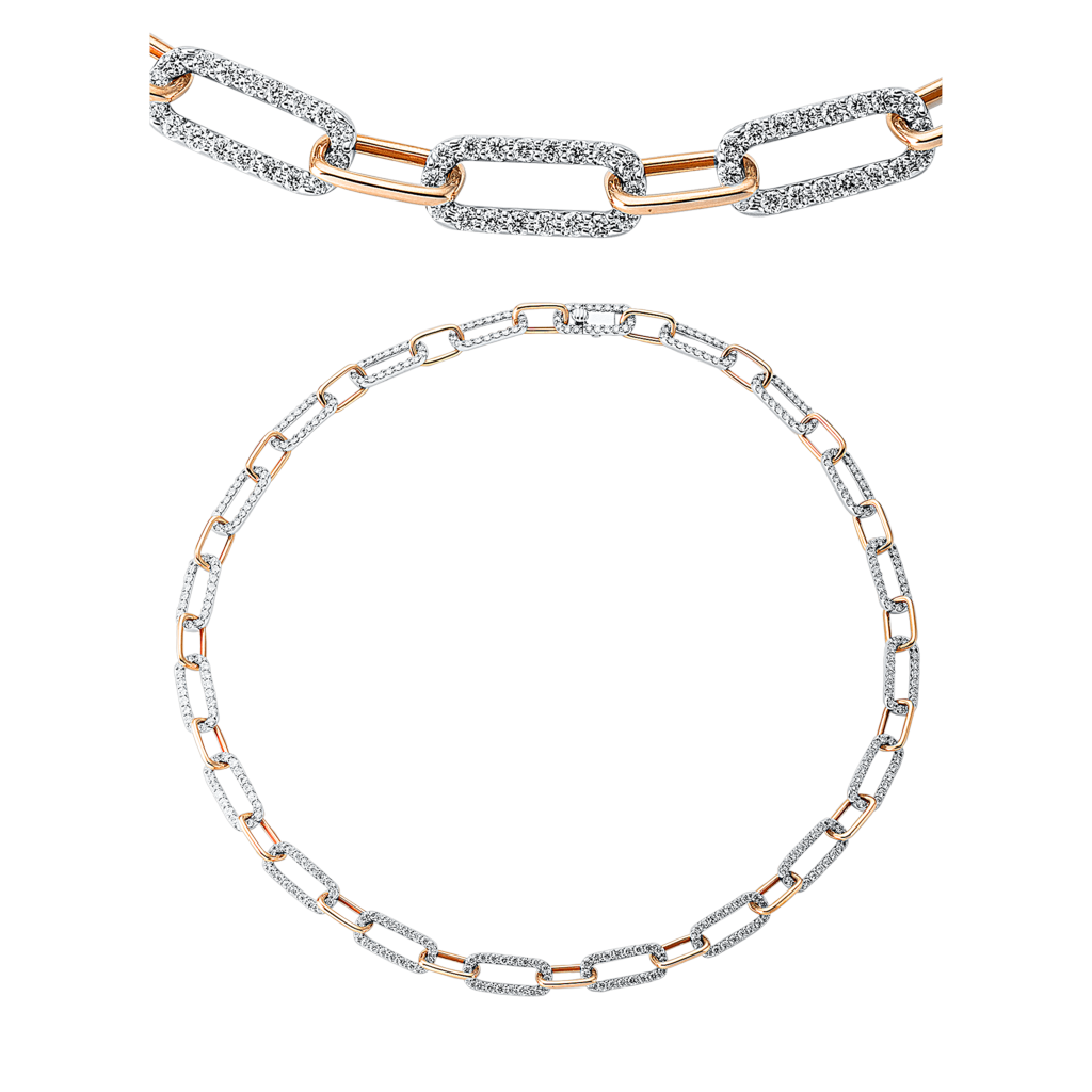 Brogle Selection Bicolor Diamantkette Brogle Selection Bicolor Diamantkette