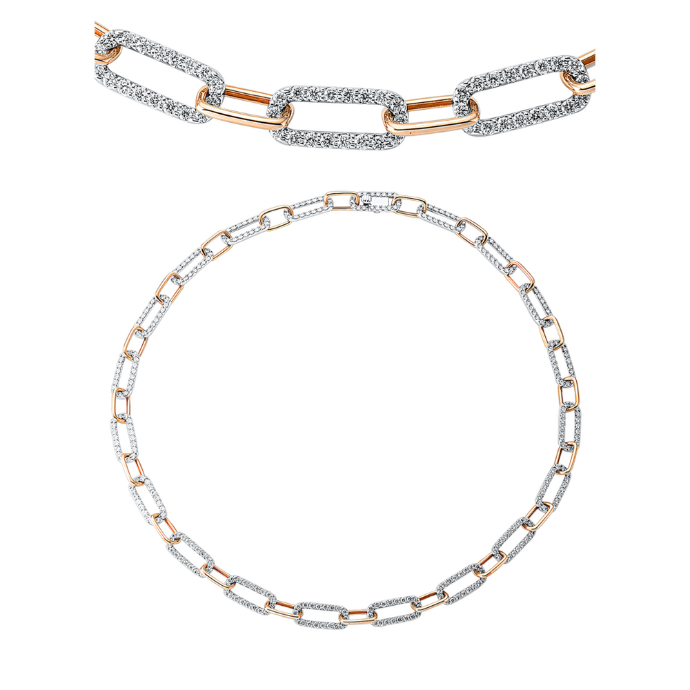 Brogle Selection Bicolor Diamantkette Brogle Selection Bicolor Diamantkette