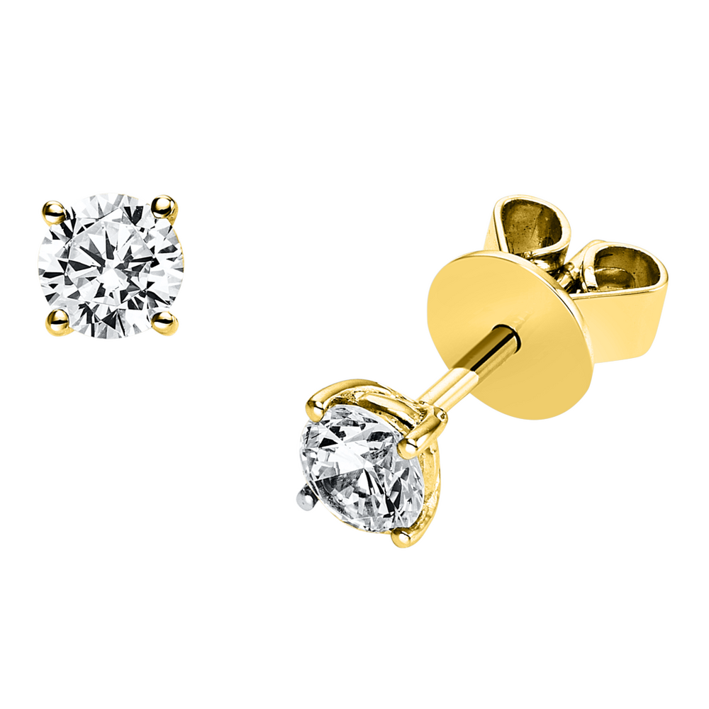 Brogle Selection Solitaire stud earrings Julia up to 0.25 carat