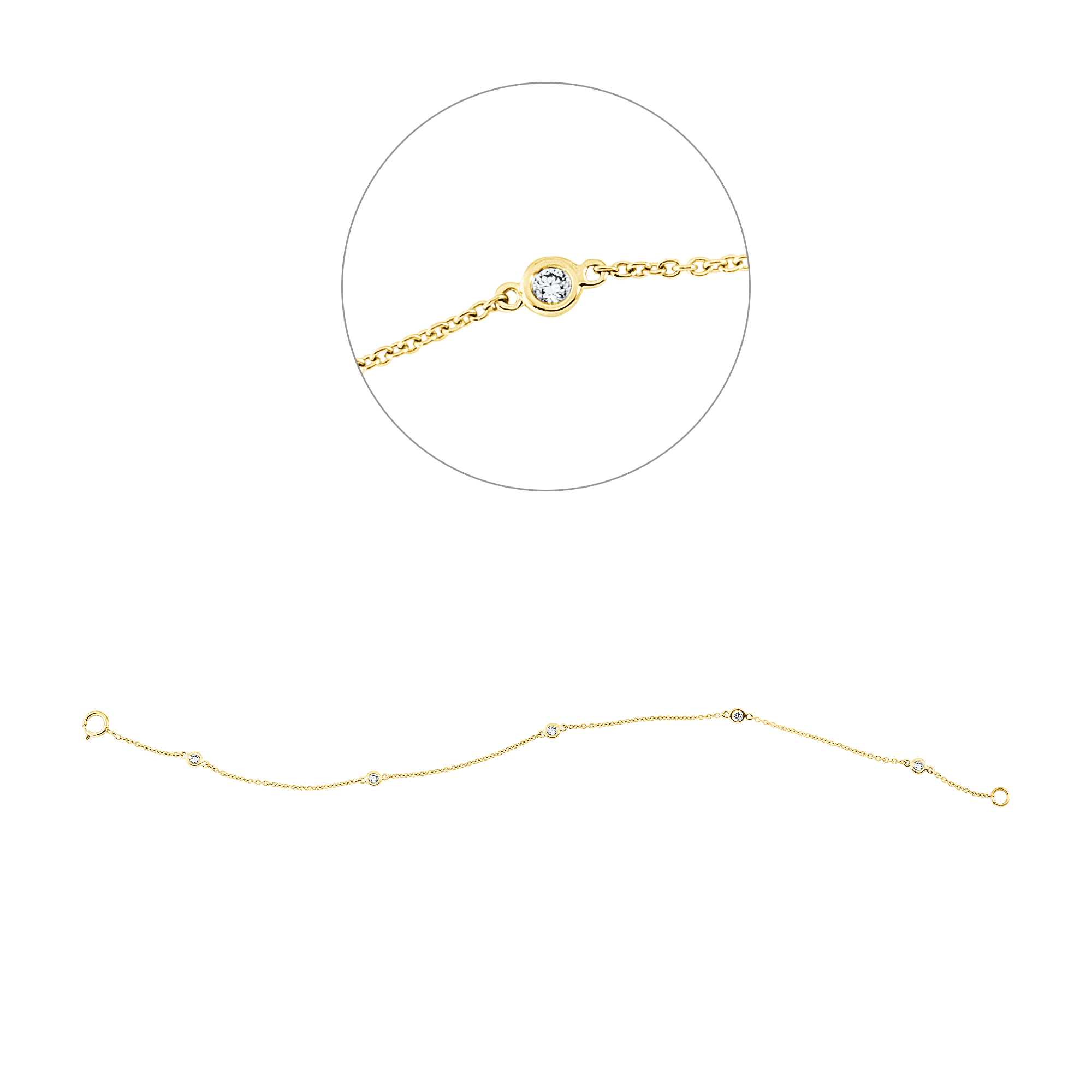 Brogle Classic Diamantarmband