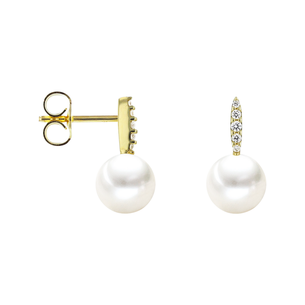 Brogle Classic Süßwasser Perlenohrstecker Brogle Classic Süßwasser Perlenohrstecker