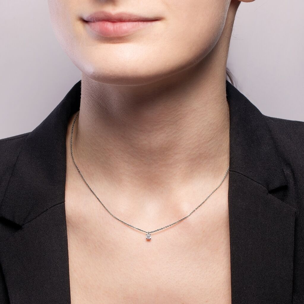 Brogle solitaire necklace Julia up to 0.25 carat Brogle solitaire necklace Julia up to 0.25 carat