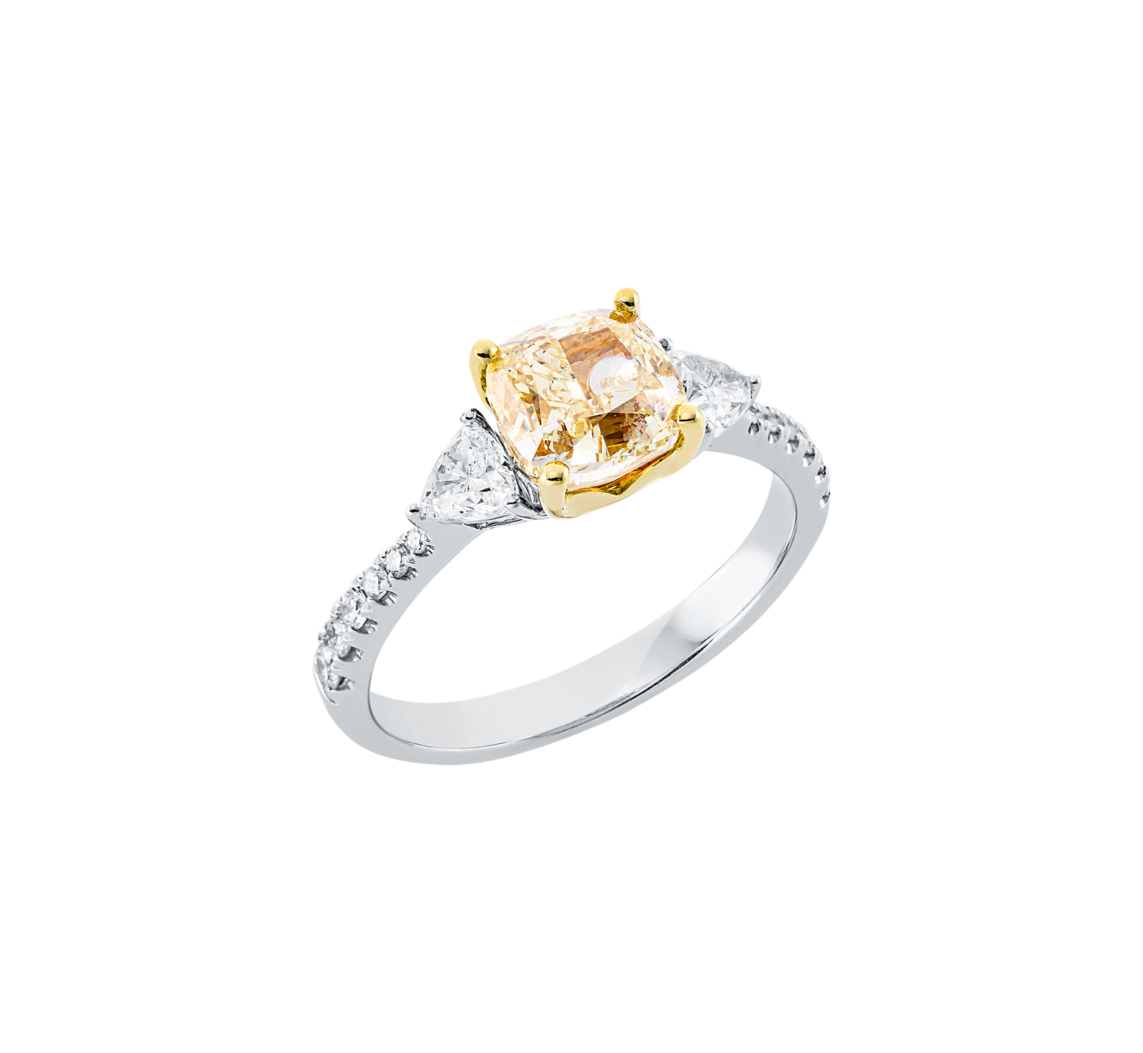 Brogle Selection Bicolor diamond ring Brogle Selection Bicolor diamond ring