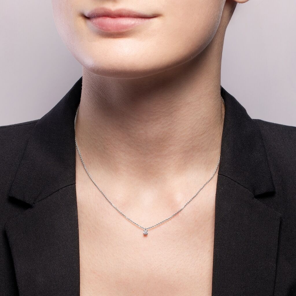 Brogle solitaire necklace Julia up to 0.25 carat Brogle solitaire necklace Julia up to 0.25 carat