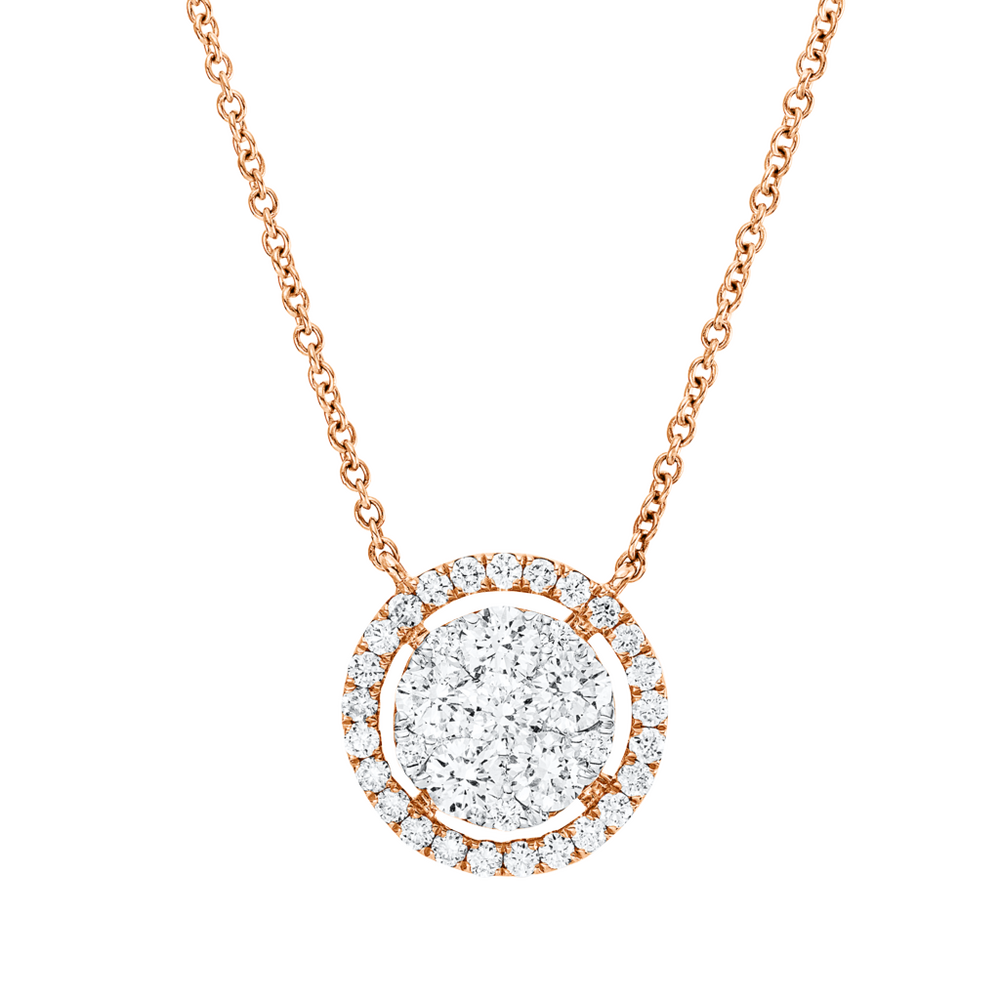 Brogle Selection Kette mit Diamantanhänger