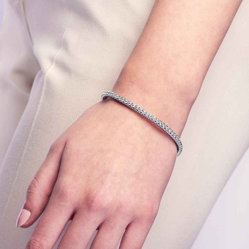 Brogle Selection flexible tennis bracelet