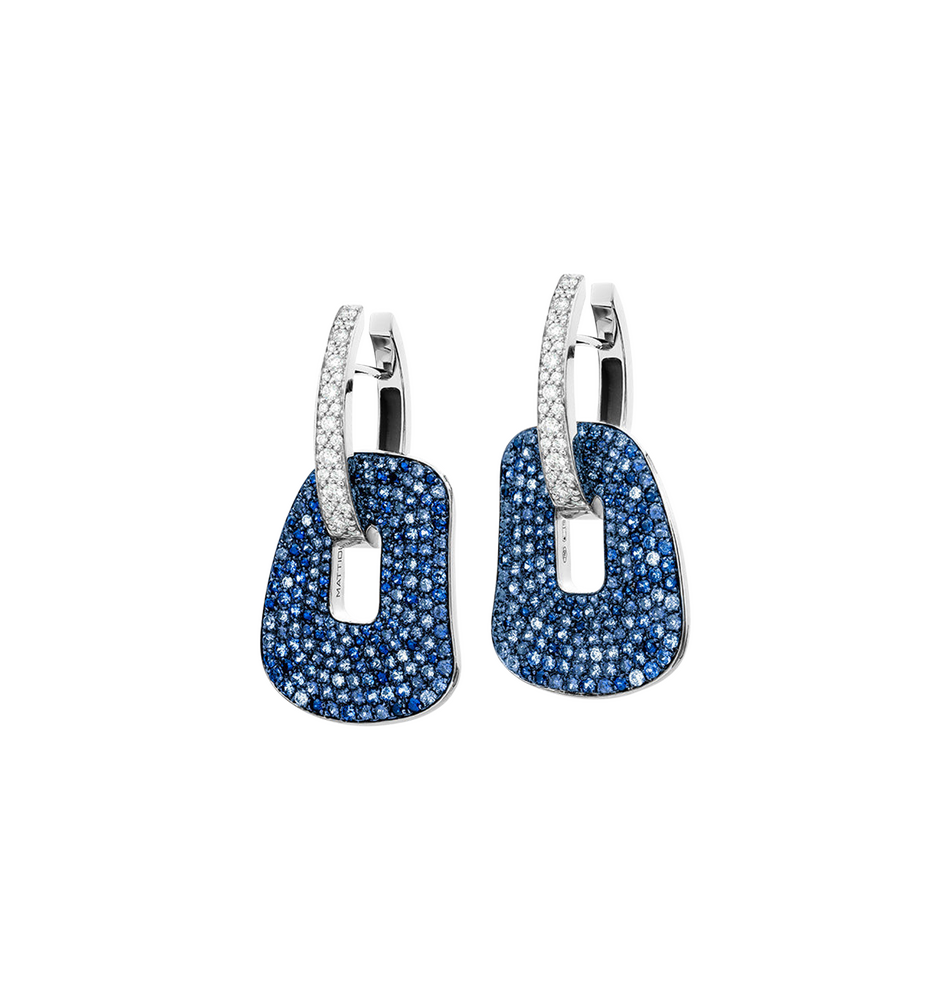 Mattioli Puzzle Unica große Ohrhänger Mattioli Puzzle Unica große Ohrhänger