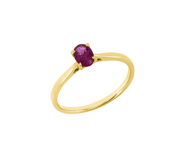 Brogle Classic ruby ring
