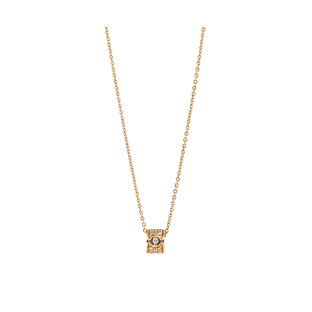 Brogle Classic necklace with diamond pendant Brogle Classic necklace with diamond pendant