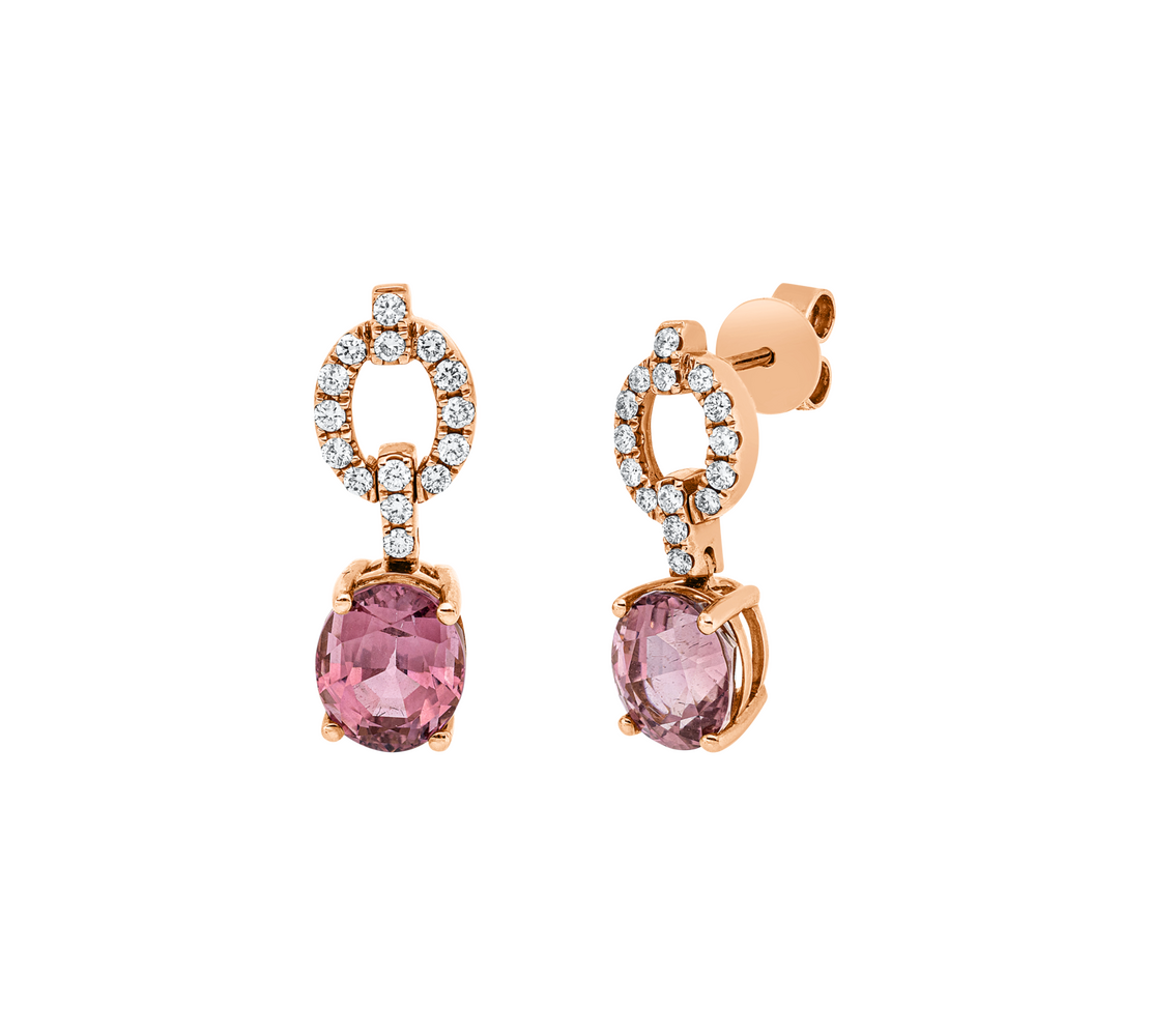 Brogle Classic tourmaline earrings Brogle Classic tourmaline earrings