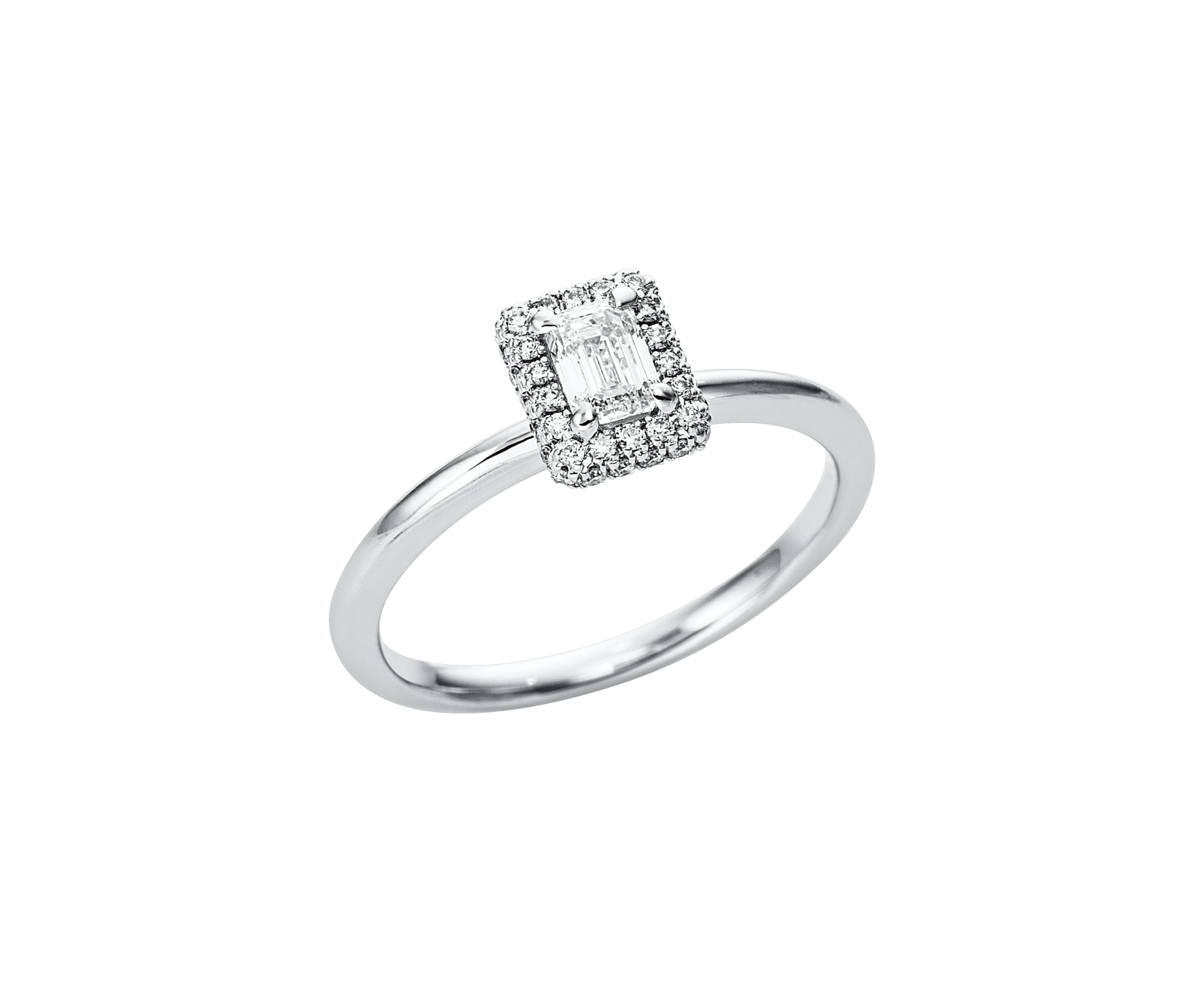 Brogle Classic solitaire ring Brogle Classic solitaire ring