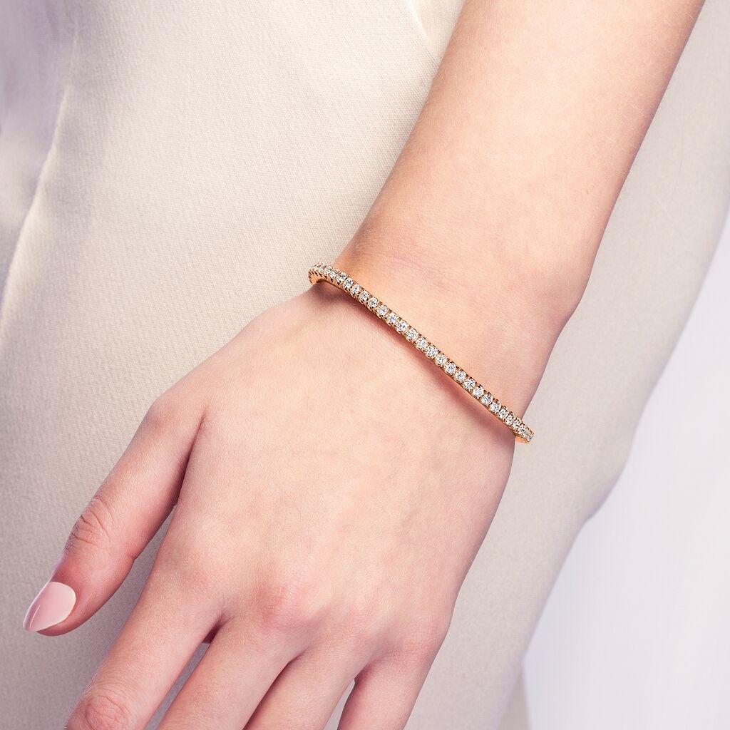 Brogle Selection flexible tennis bracelet Brogle Selection flexible tennis bracelet