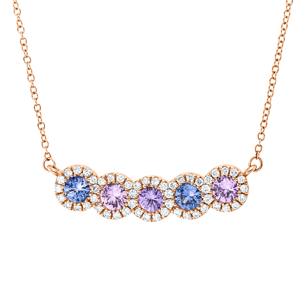 Brogle Classic sapphire necklace Brogle Classic sapphire necklace