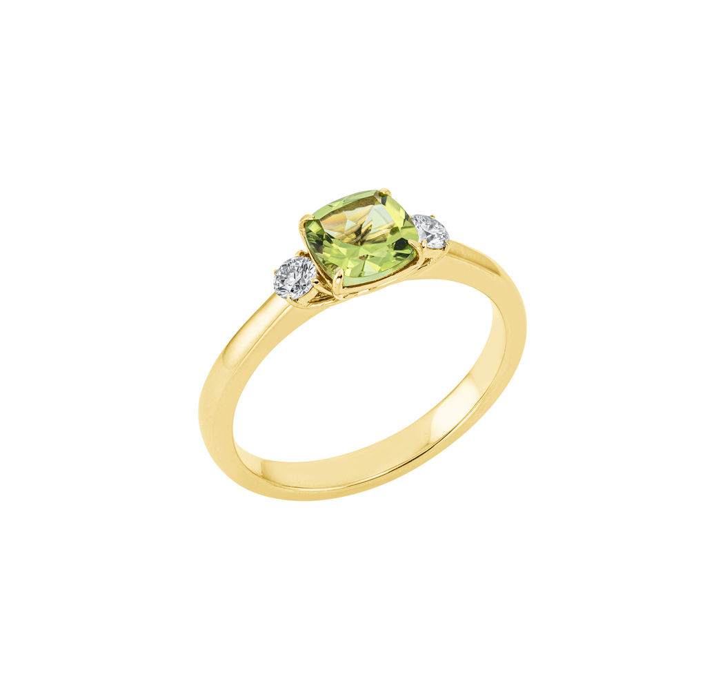 Brogle Classic peridot ring