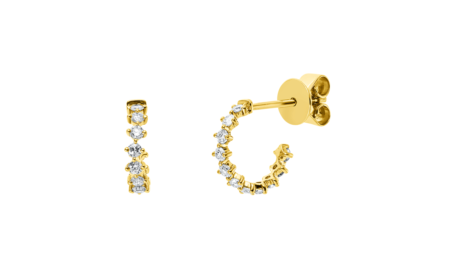 Brogle Classic diamond stud earrings