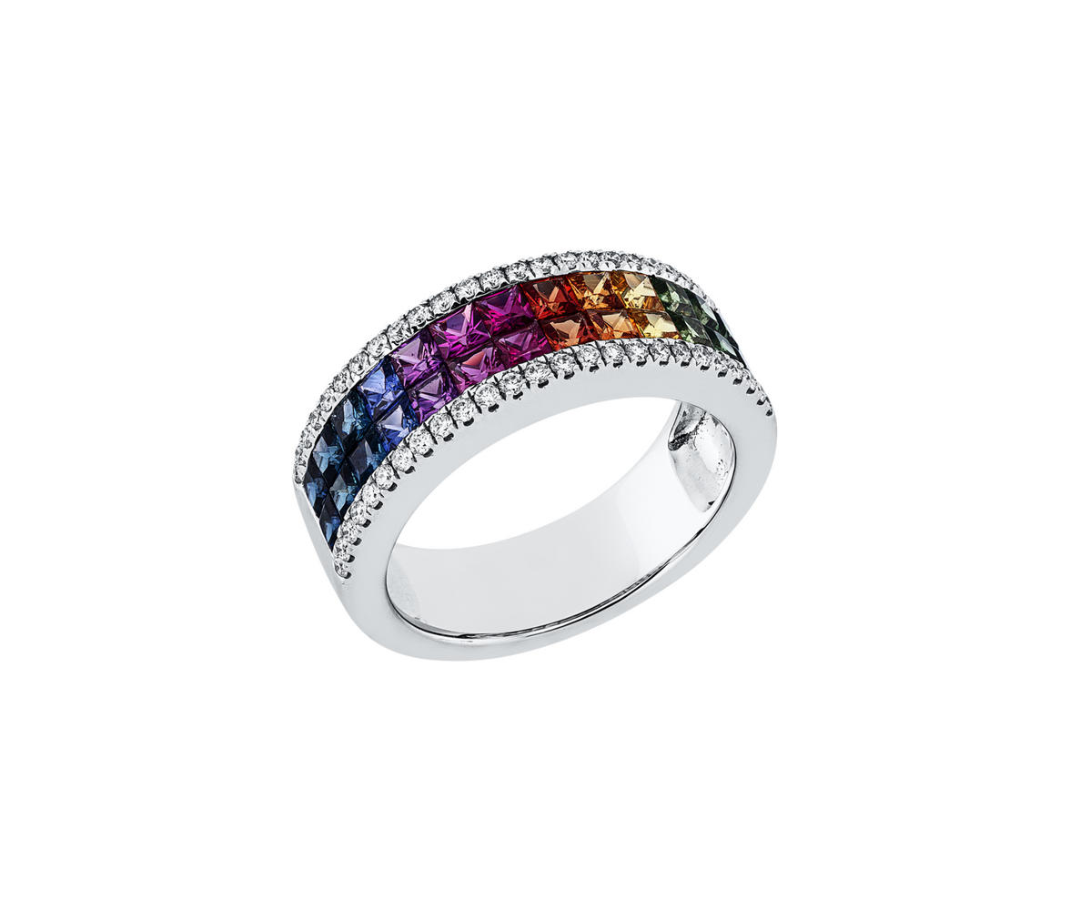 Brogle Selection Saphirring Rainbow Brogle Selection Saphirring Rainbow