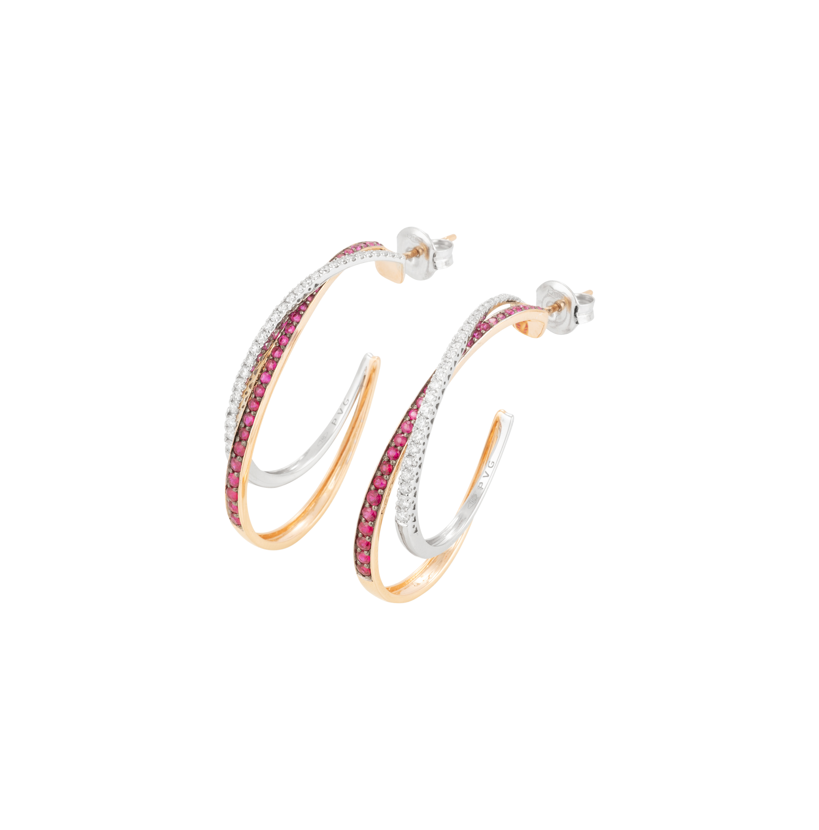 Ponte Vecchio Gioielli Promesse hoop earrings Ponte Vecchio Gioielli Promesse hoop earrings
