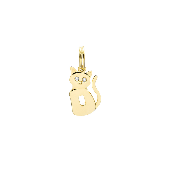 Mattioli Puzzle Charms Cat Pendant