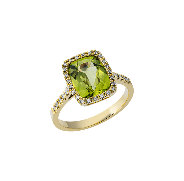 Brogle Classic peridot ring