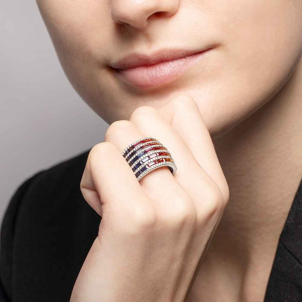 Brogle Selection sapphire ring Rainbow