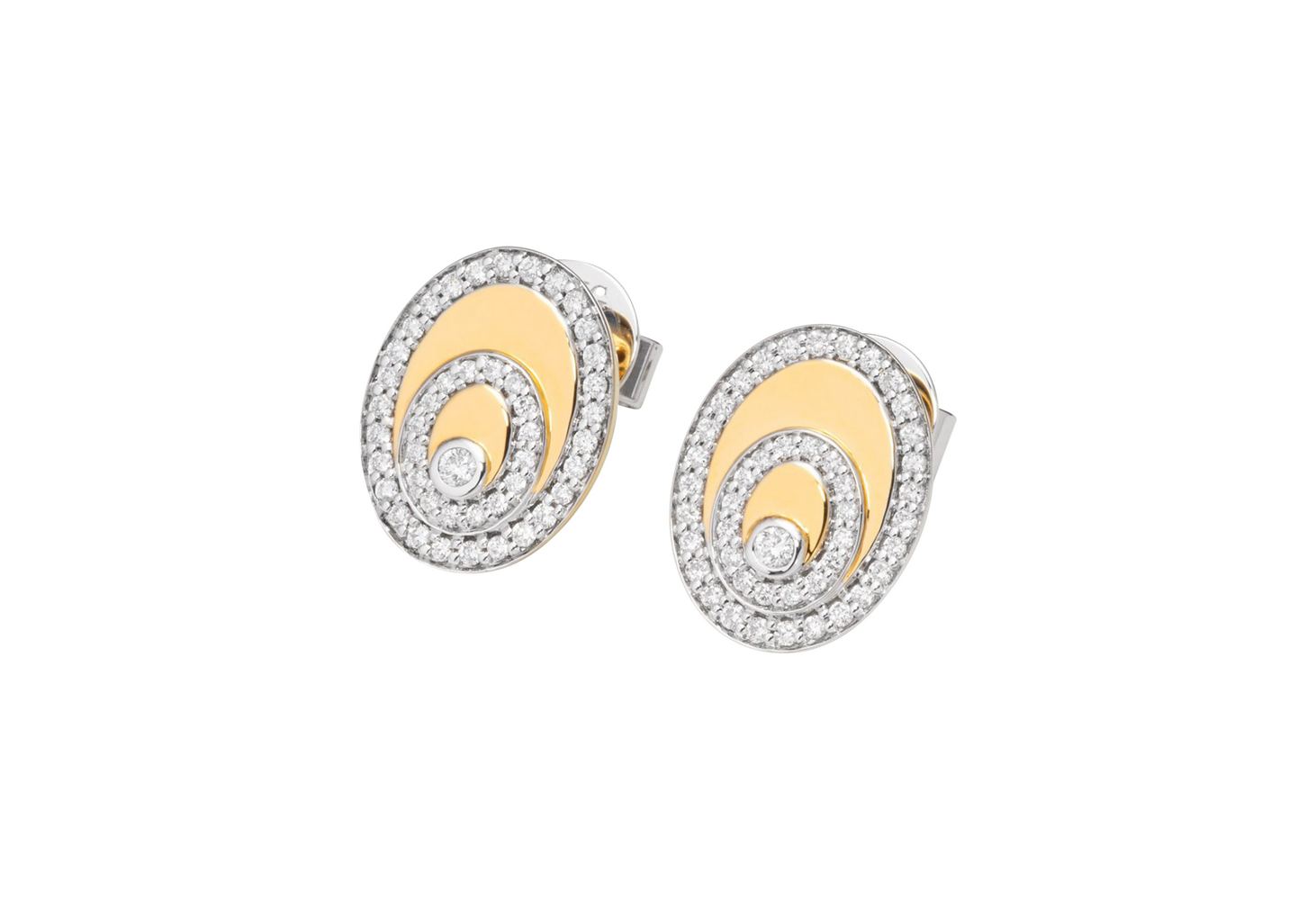 Ponte Vecchio Gioielli Saturno stud earrings