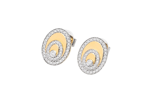 Ponte Vecchio Gioielli Saturno stud earrings