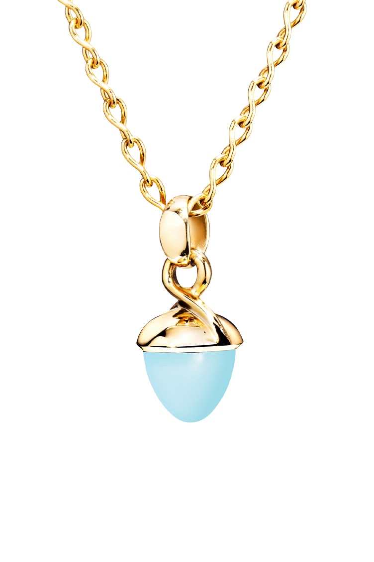 Tamara Comolli Mikado Bouquet Aqua-Chalcedon Anhänger Tamara Comolli Mikado Bouquet Aqua-Chalcedon Anhänger