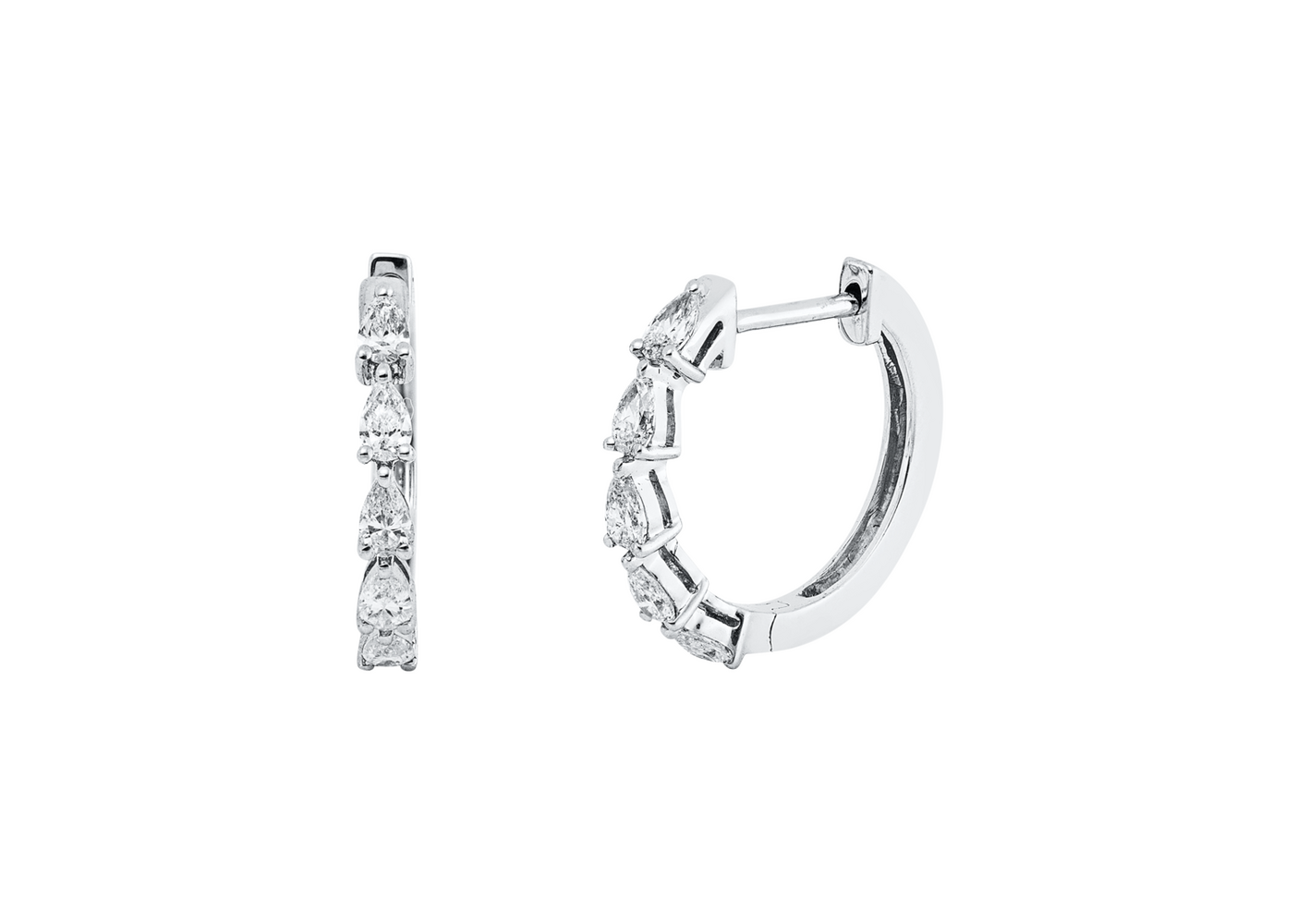 Brogle Classic Diamantcreolen Brogle Classic Diamantcreolen