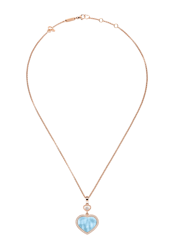 Chopard Happy Hearts Halskette mit Anhänger Chopard Happy Hearts Halskette mit Anhänger