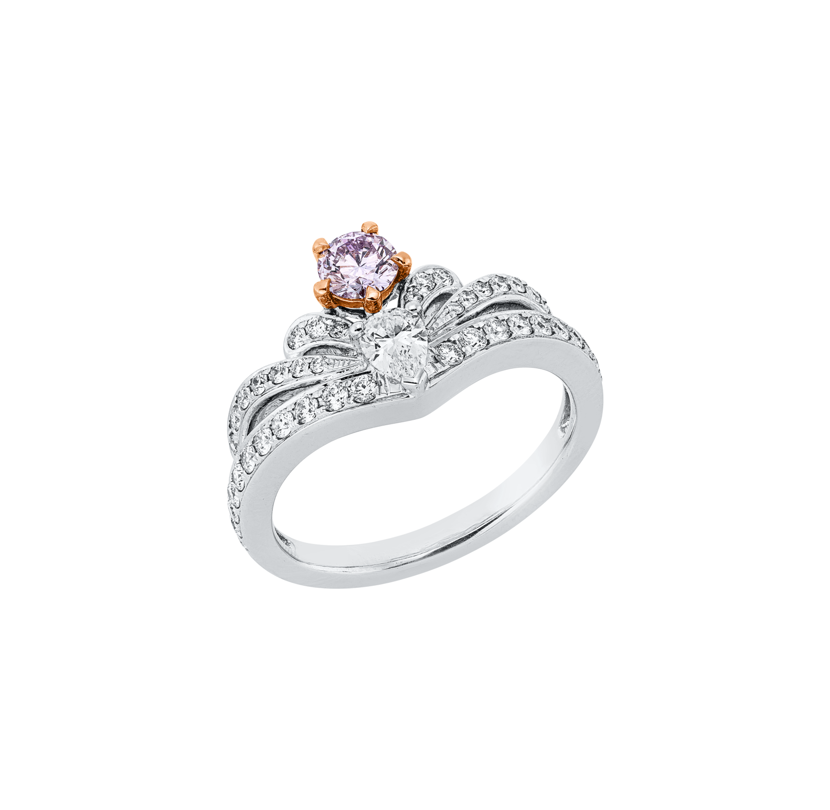 Brogle Selection Bicolor Diamantring Brogle Selection Bicolor Diamantring