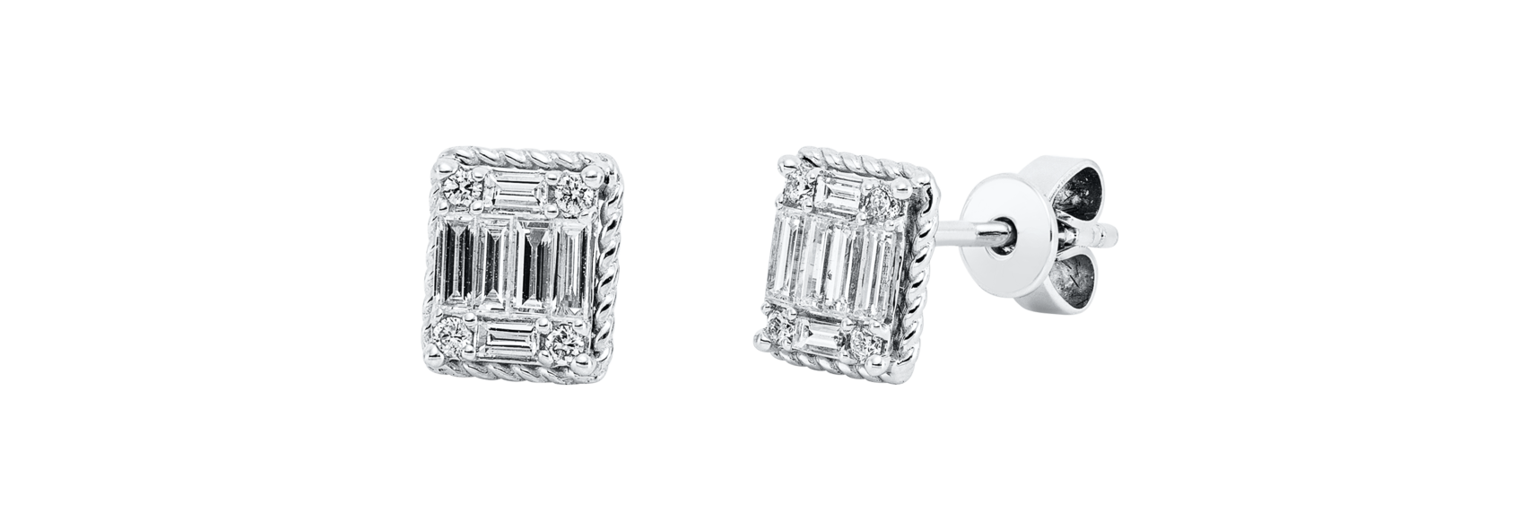 Brogle Classic diamond stud earrings Brogle Classic diamond stud earrings