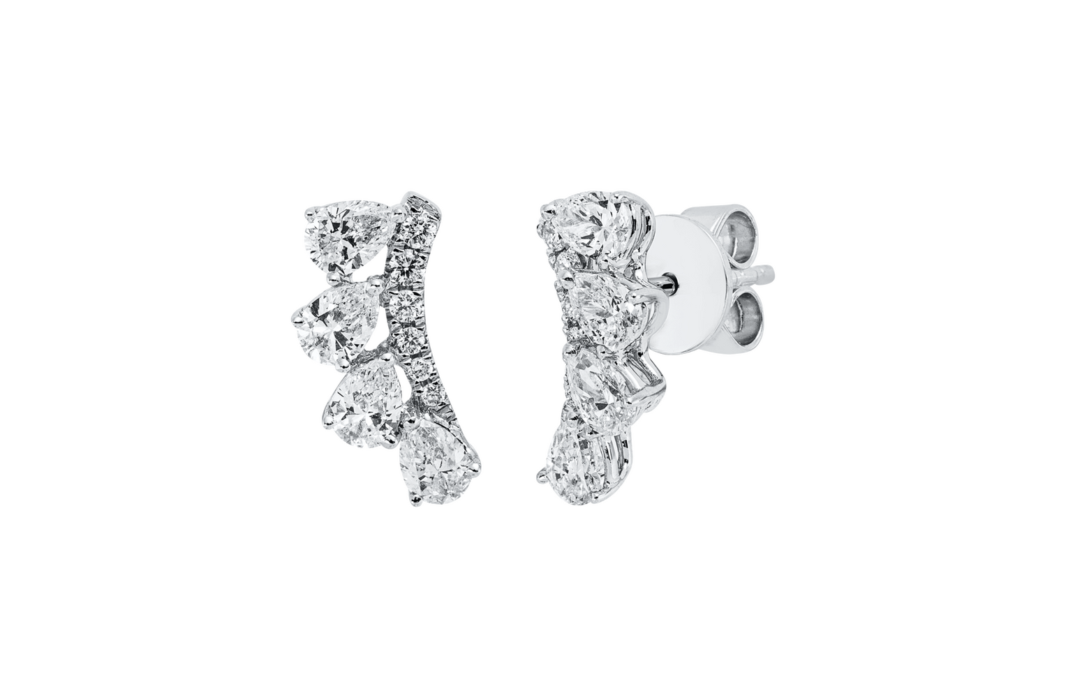 Brogle Classic diamond stud earrings