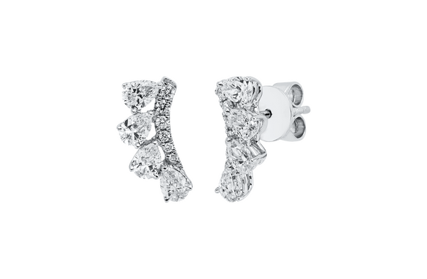 Brogle Classic diamond stud earrings Brogle Classic diamond stud earrings